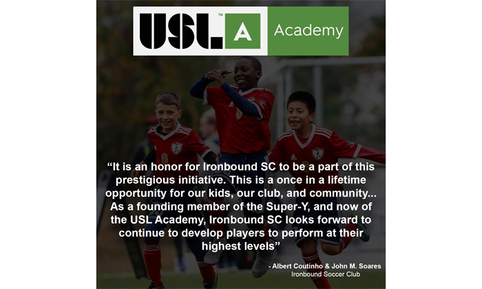 Ironbound SC - Inaugural member of the USL Academy League