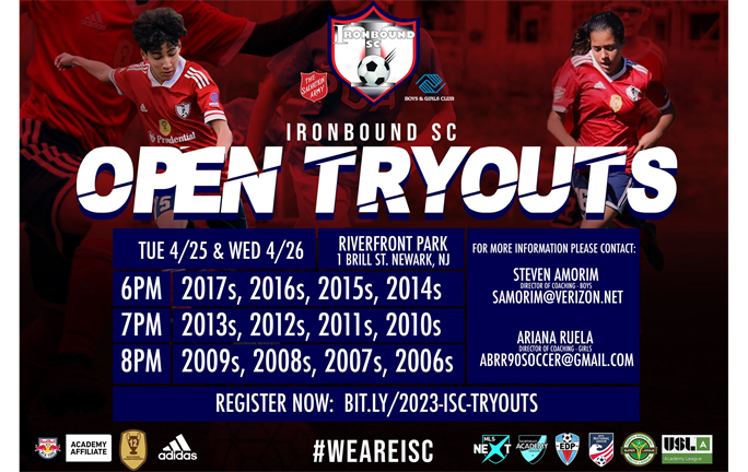 2023 IRONBOUND SC TRYOUTS