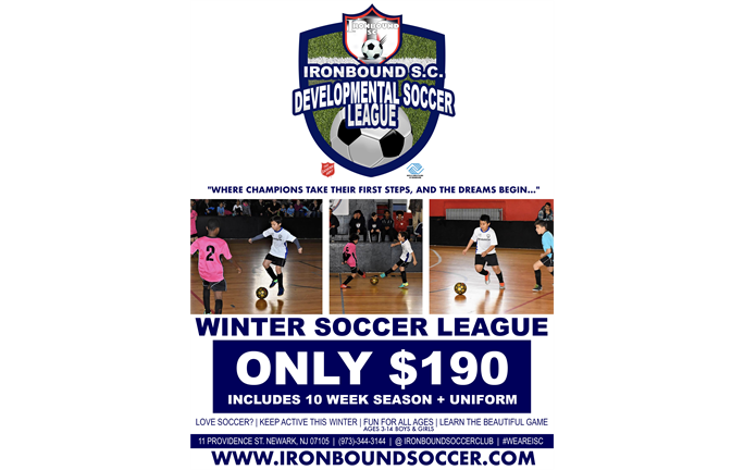 2024 IRONBOUND INDOOR/WINTER DEVELOPMENTAL LEAGUE