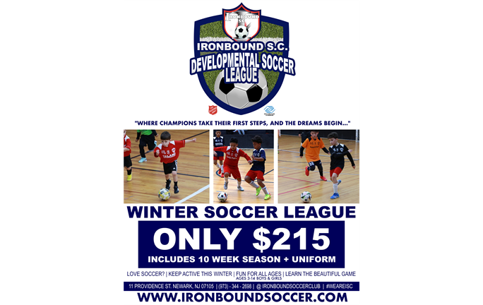 2025 IRONBOUND WINTER/INDOOR DEVELOPMENTAL LEAGUE